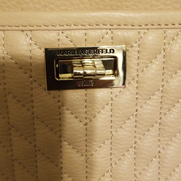 Karl Lagerfeld Leather Paris Backpack NWOT 11"x5"x12" ♣️❤HOST PICK!! ❤5/1/19 - Picture 3 of 14